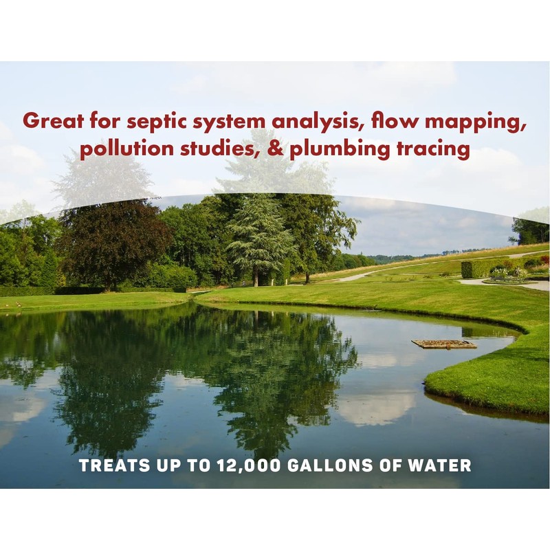 Concentrated Red Tracer Dye - Highly Concentrated Fluorescent Water Tracing