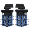 Baomain 40A Rotary Cam Changeover Switch AC 660V 3 Positions