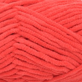 YARFOFUN Velvet Chenille Yarn for Crocheting, Knitting, Baby Blanket, 50g (Red)