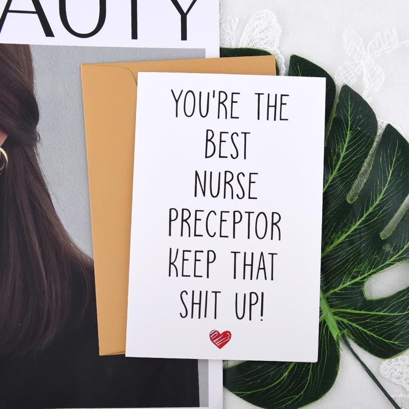 Nurse Preceptor Thank You Card for Nursing Preceptor Thank You