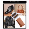 QIANSSE Premium Horsehair Leather Brush