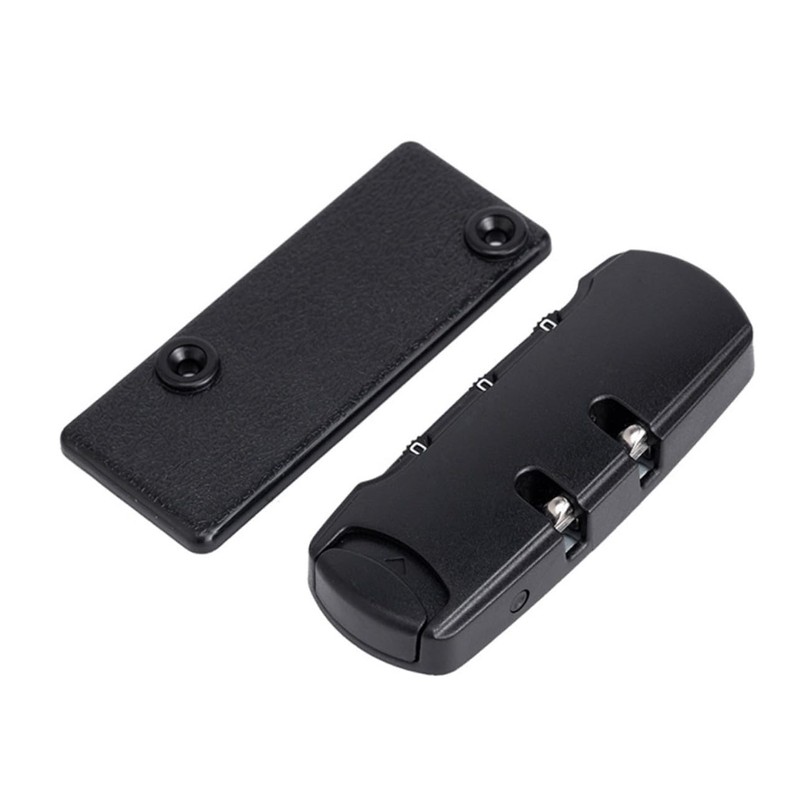 KONTONTY Secure Suitcase Lock 3-dial Password Luggage Locks Door Security