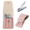 Nail Clippers Set for Women Gift 6 Pcs Case Nail