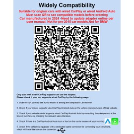 2 In 1 Wireless Carplay Adapter & Android Auto Wireless Adapter-Magic Link Carplay-Convert Wired To Wireless For OEM Wired Carplay/Android Auto Car-Plug&Play-Auto Connect-Work With IOS 10+/Android 11+