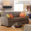 Reusable Large Furniture Glides for Carpet and Hardwood Floors, 9.8