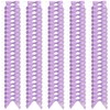 Satin Twist Tie Bows, Purple Bow (3 In, 100 Pack)