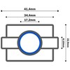LED Module Chain Cold White 7000 K 12 V 1.5