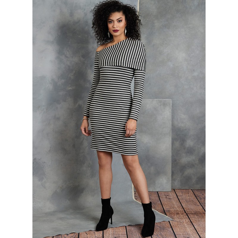 Vogue Misses' Dress Sewing Pattern Kit, Design Code V1906, Sizes