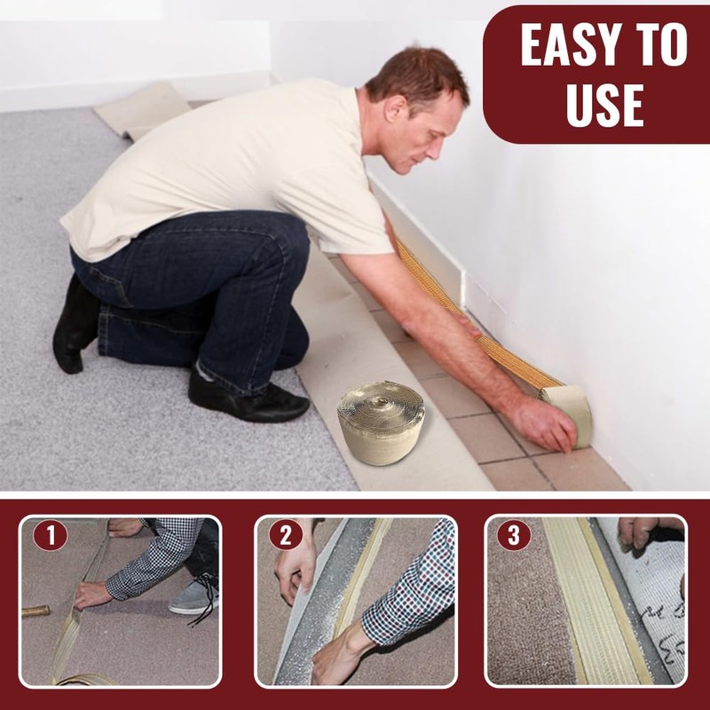 Zimpty ZY346 Carpet Joining Tape - Super Heat Bond Seaming