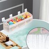 Yuiturt Bath Toy Storage, Bath Toy Net 3 Compartment Large