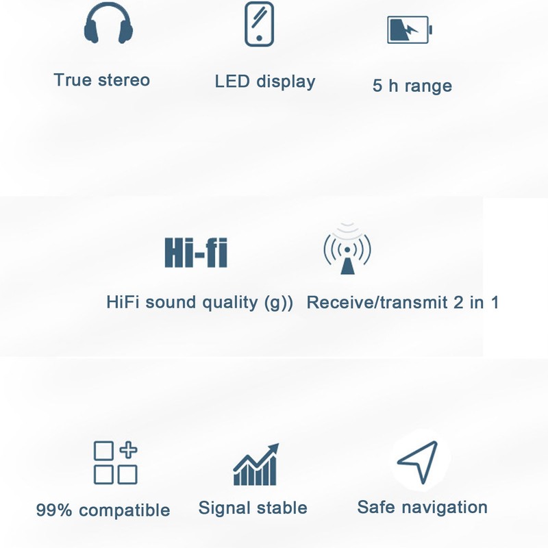 Bluetooth Audio Adapter Pocket 2 In1 Stereo Bluetooth Receiver Transmitter