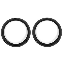 Headlight Bezel Trim Ring Pair Black For 1966-1977 Ford Bronco