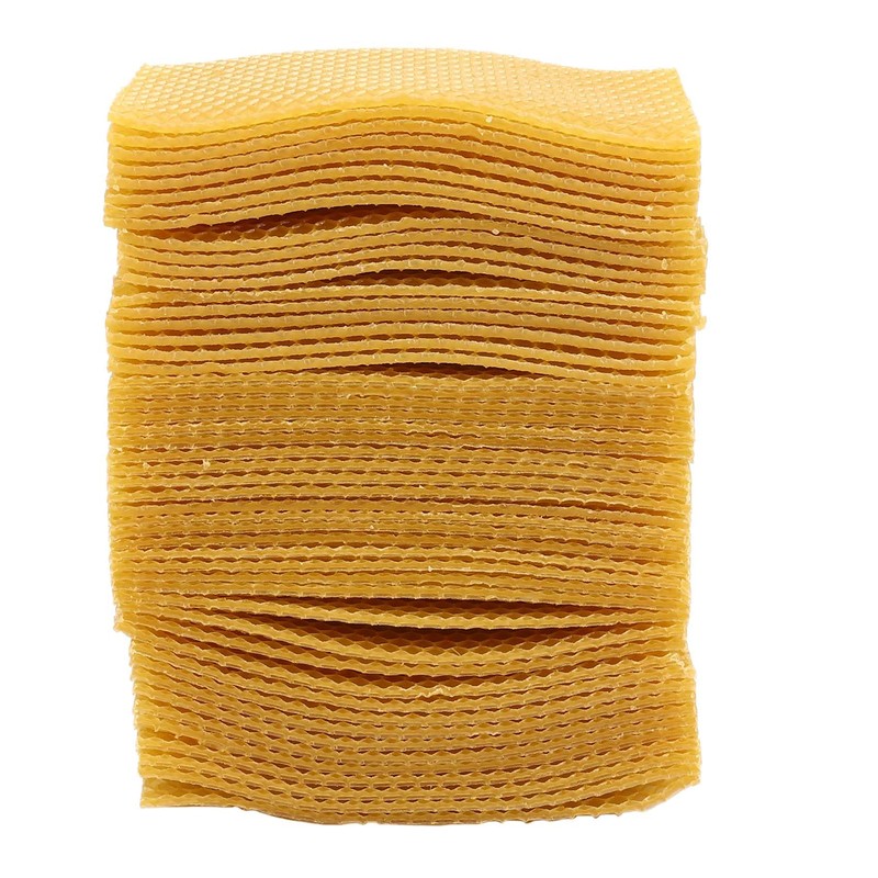 Daowwui 50PCS Beekeeping Hive Beekeeping Honeycomb Foundation Frame Hive Garden