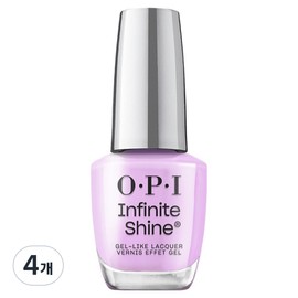 OPI Infinite Shine Nail Polish ISL S218 LEARN TO FLY-LAC, purple, 4 pieces, 15ml / 오피아이 인피니트샤인 매니큐어 ISL S218 LEARN TO FLY-LAC, 퍼플, 4개, 15ml