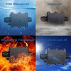 Helunsi Waterproof IP68 External Junction Box, 2 Way Outdoor Junction