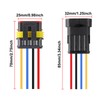 8Pair 4Pin Connector Waterproof Electrical 4 Pin Plug Auto Electrical