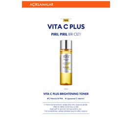 MISSHA Vita C Plus Facial Toner with high Adherence 25% Vitamin C liposome Formula 200ml