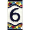 TORO DEL ORO House Numbers. Numbers and Letters on Tile.