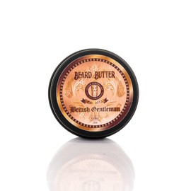 Beard Butter British Gentleman 60ml - 100% Organic Deep Conditioner to Soften and Promotes Healthy Beard Growth and Gives You a Light Hold