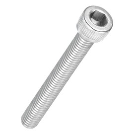 Kozelo Pack of 10 Cylinder Screws with Hexagon Socket - [M6-1 x 50 mm] Screws Stainless Steel 304 Full Thread Allen Screw Attachment Replacement for Electric Motor Fan Car