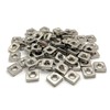 Square Nut M5 Stainless Steel Low Shape/Flat Profile Stainless Steel