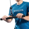Mtgluk LAT Pulldown Bar, Straight Lat Bar with Handle Cable
