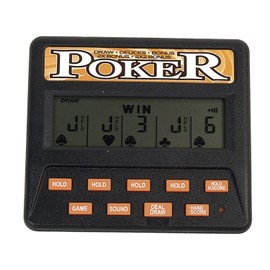 John N. Hansen Classic 5-in-1 Poker Electronic Games