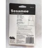 Sesamee K5003/4 4 Dial Bottom Resettable Combination Padlock with 1-Inch