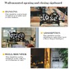 Open Closed Business Sign, Suction Cup Open Close Business Sign