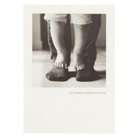 NIQUEA.D, Black and White Photo Father's Day Card