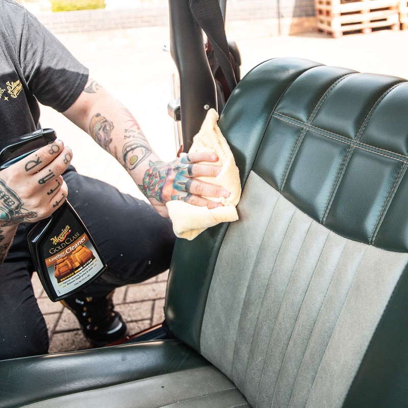 Meguiar's Gold Class Leather & Vinyl Cleaner - Leather and
