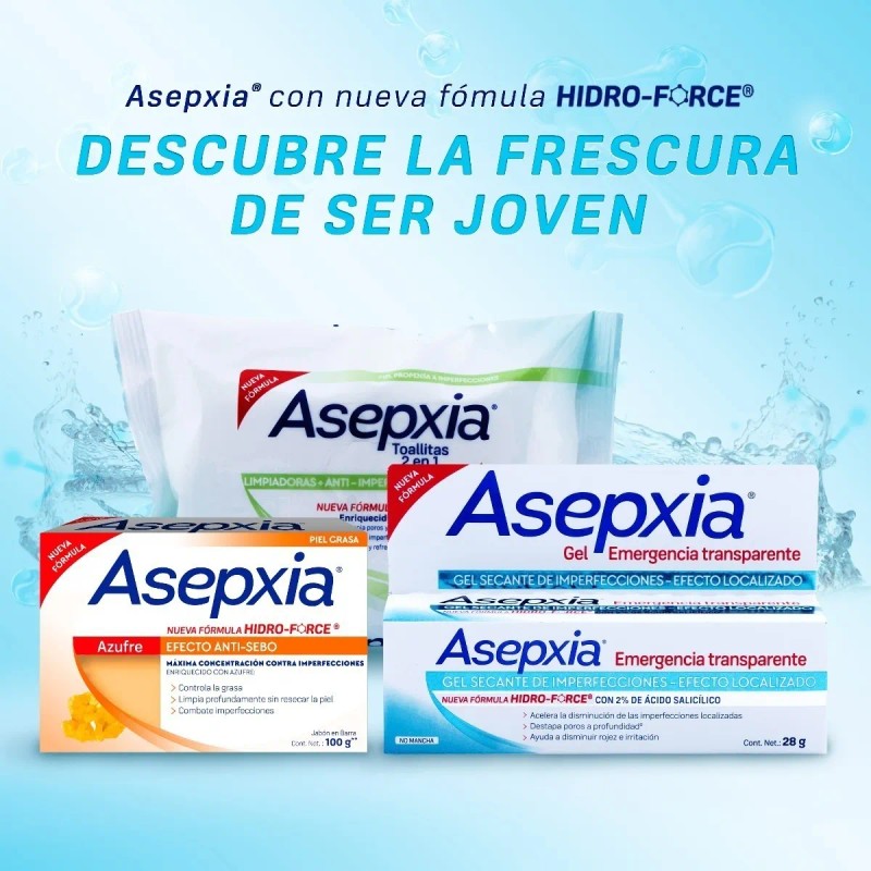 Asepxia Jabón Farma Ultra Humectante Barra 100g