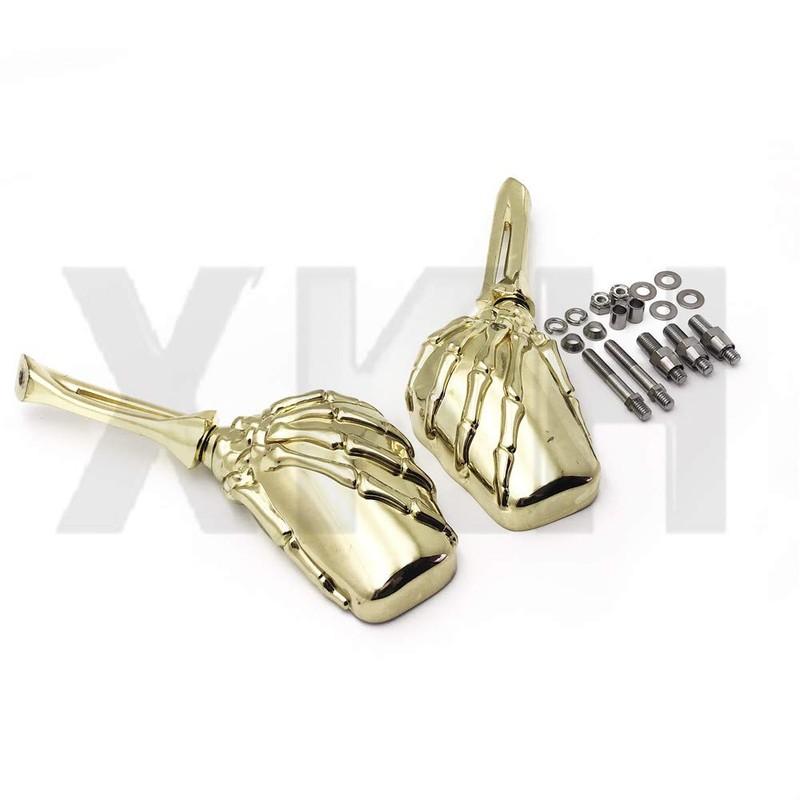SMT- Claw Skeleton Hand Mirror Compatible With Honda Cbr Rebel