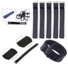MKHTOQE 6PCS 14 Inch Reusable Leather Look Hook and Loop