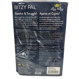 Itzy Ritzy Pacifier & Lovey Set - Natural Rubber Paci with Stuffed Animal Lovey