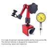 Dial Test Indicator with Magnetic Base, 0~0.8mm Dial Indicator Gauge