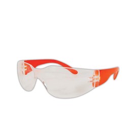 Magid Glove & Safety Y10612C Gemstone Myst Y10 Colored-Temple Safety Glasses, Standard, Hi/Vis Orange