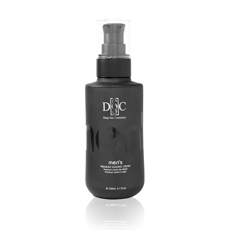 Deep Sea Cosmetics Men's Shaving Cream, 4.1 fl. oz.