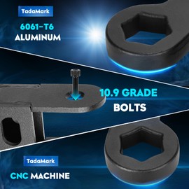 TadaMark Adjustable 1 to 3 in Torsion Keys with Shock Extenders Fit for Chevy for Silverado 2500HD 3500HD Fit for GMC for Sierra 2500HD 2011-2019 for Sierra 3500HD 2011-2020 1"-3" Heavy Duty Lift Kit