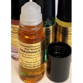 Hayward Enterprises Brand Perfume Oil Compares to AMAZING GRACE for women, Fragrance Rendition, Eau de Parfum, 1 oz. (30ml) Glass Roll on