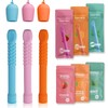 3 Pack Chewable Silicone Aroma Sticks with Essential Oils for