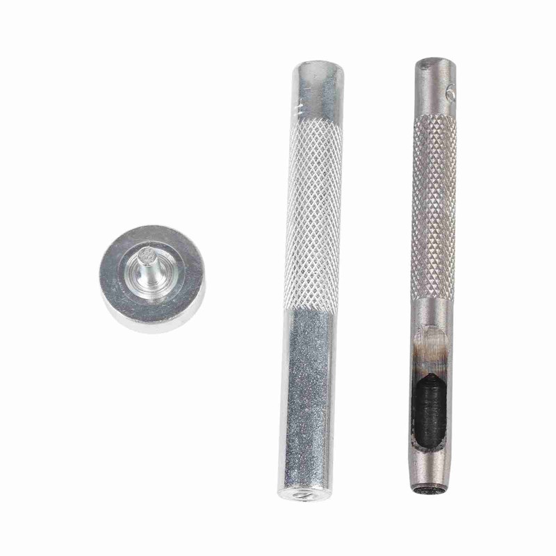 100 Sets Grommet Kit with Eyelets Washers 0.236 Inch 3PCS