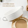 Hasense French Onion Soup Bowls, 20 oz Ceramic Soup Bowls