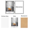 AVEAX Double 13x18 Photo Frame Folding Wooden Picture Frame with