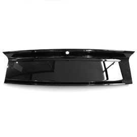 Trunk Boot Cover Compatible with 2015-2023 Ford Mustang, ABS Rear Trunk Cover Panel Decorating Board Glossy Black by IKON MOTORSPORTS, 2016 2017