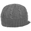 Agor Peaked Pull On Eisbär knit beanie cable knit hat