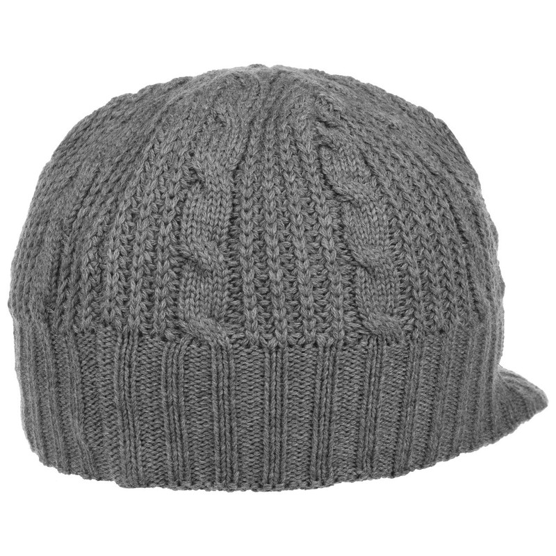 Agor Peaked Pull On Eisbär knit beanie cable knit hat