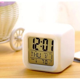 Betterware Reloj Despertador Colores 8 Melodías Mide La Temperatura