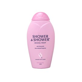 Shower To Shower Original Fresh Absorbent Body Powder 8oz Chamomile Rose Sandalwood Fragrance