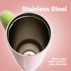 40 oz Insulated Tumbler with Handle & Straw, Stainless Steel